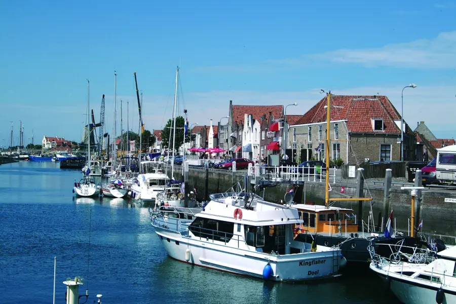 stockfoto haven zierikzee