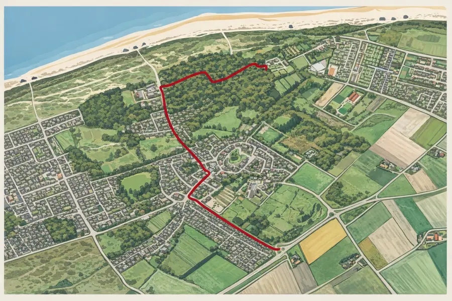 Route Camping Duinhoeve